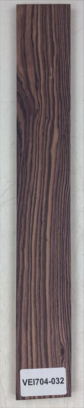 Griffbrett Königsholz - Kingwood, 515 x 76x10mm,  Einzelstück #032